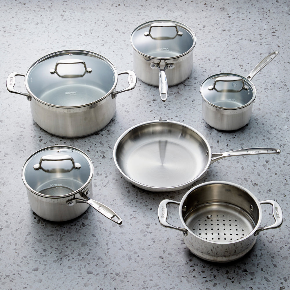 Baccarat iconiX 6 Piece Stainless Steel Cookware Set at Baccarat
