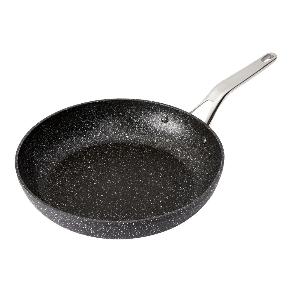 Vibrant vegetables cooking in a sleek frying pan on a stylish countertop - Baccarat Rock Frypan 16cm