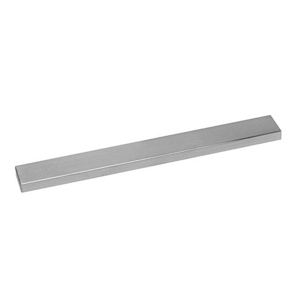 Magnetic stainless steel knife holder with five silver knives on a marble surface - Baccarat id3
