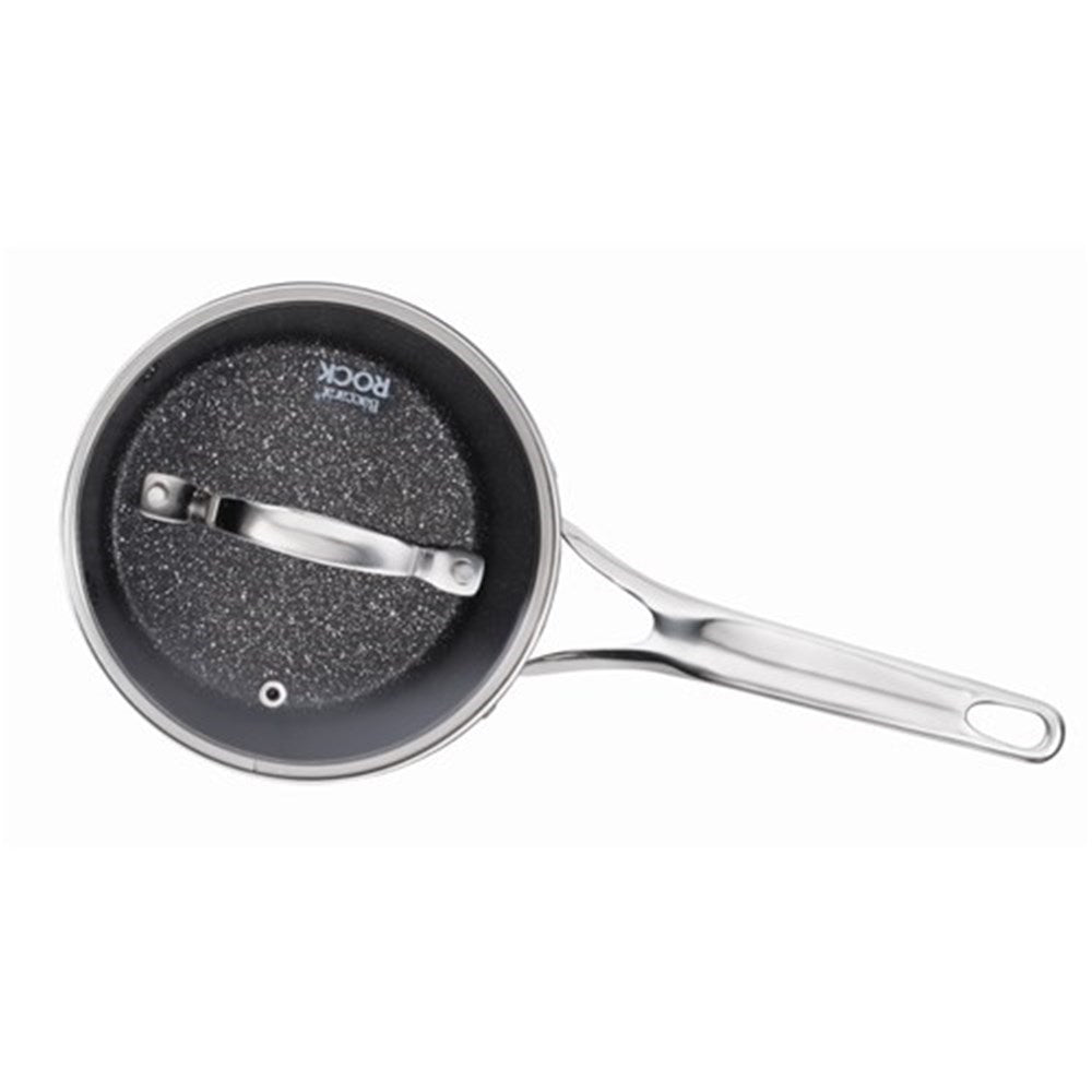 A sleek grill pan filled with vibrant tomatoes and green beans - Baccarat rock grill pan 28cm