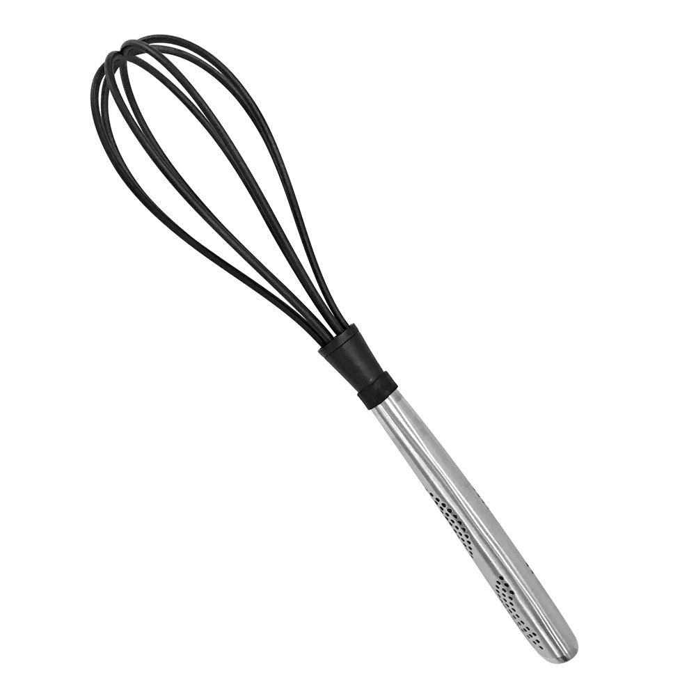 A stylish soup ladle with a polished finish and a sleek handle in silver - Baccarat
