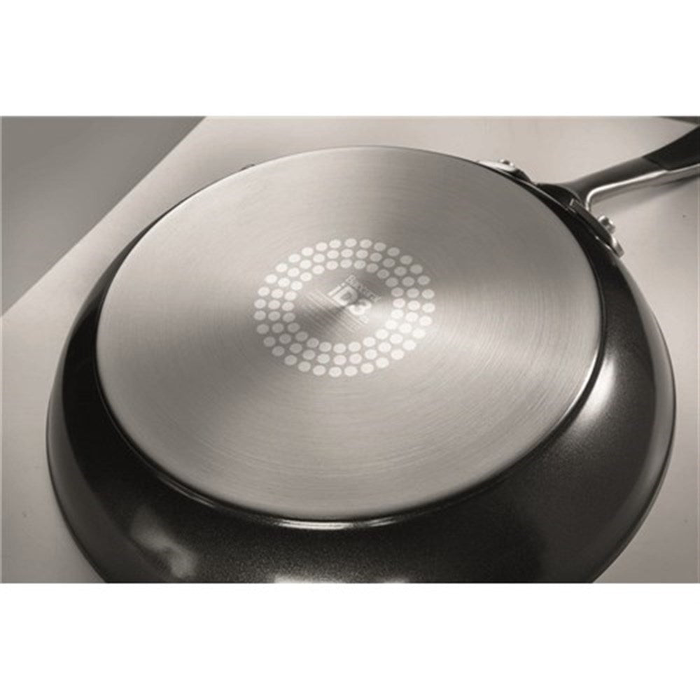 Close-up view of a non-stick surface frying pan with a sleek design and durable finish - Baccarat
