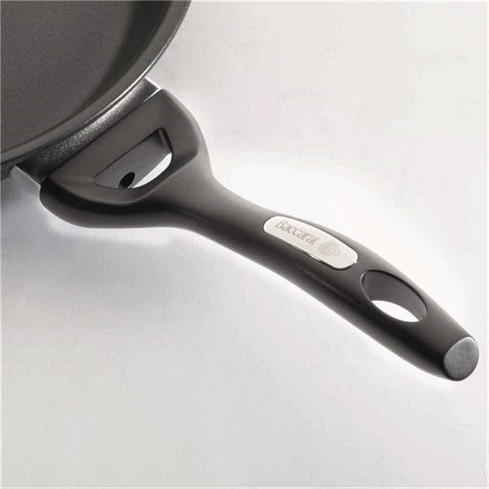 Close-up view of a non-stick surface frying pan with a sleek design and durable finish - Baccarat