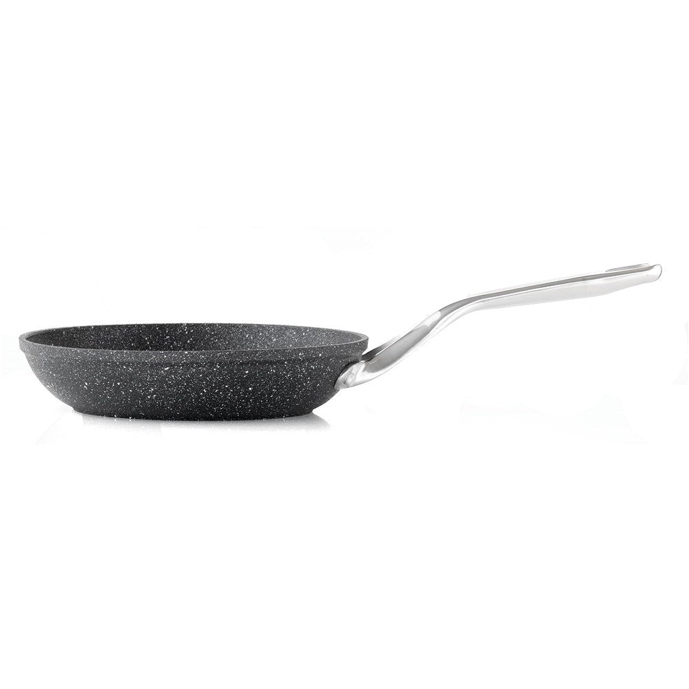 Vibrant vegetables cooking in a sleek frying pan on a stylish countertop - Baccarat Rock Frypan 16cm