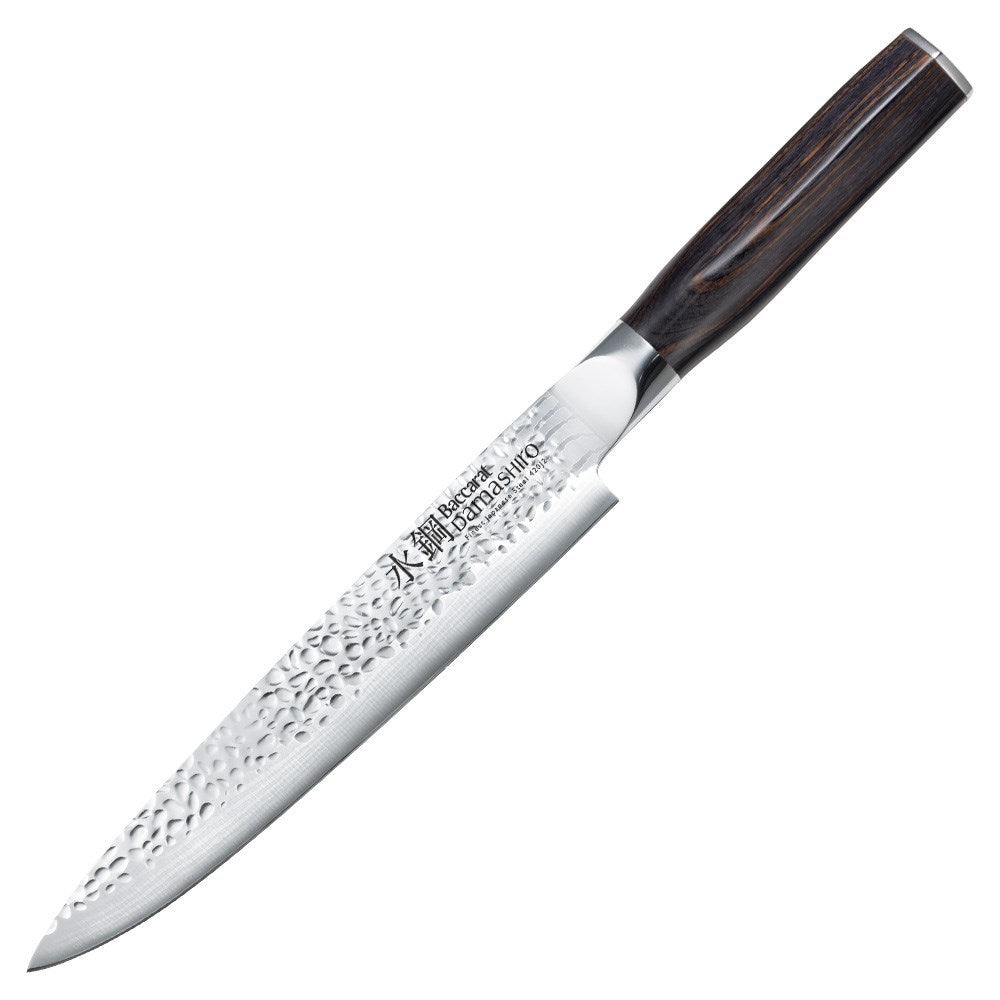 Elegant Baccarat Damashiro Emperor carving knife with handle and detailed blade design - Baccarat