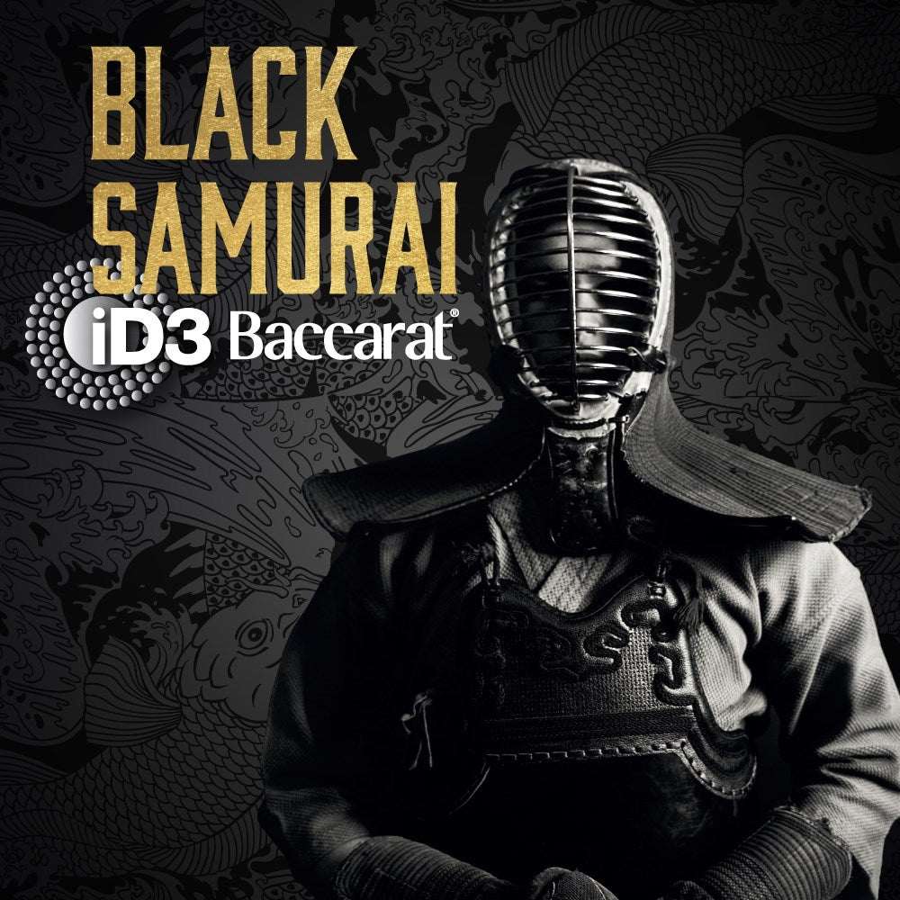 A sharp 11cm utility knife with a textured handle for precision cutting - Baccarat id3 black Samurai