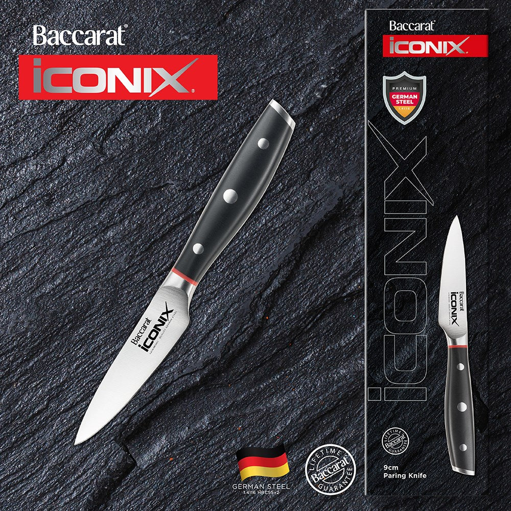 A stunning paring knife with a sharp blade and ergonomic handle showcasing sleek design - Baccarat