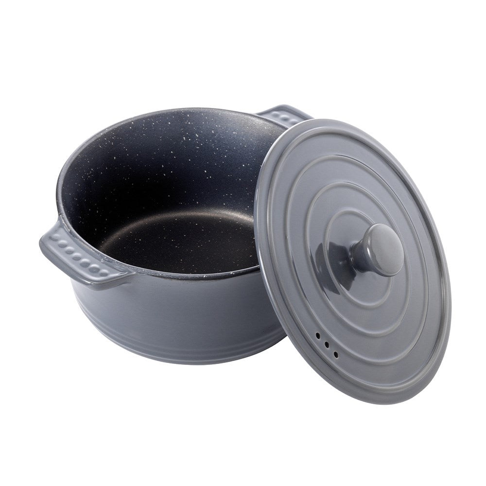 Close-up of gray metal corner protector with speckled background color corner protector - Baccarat