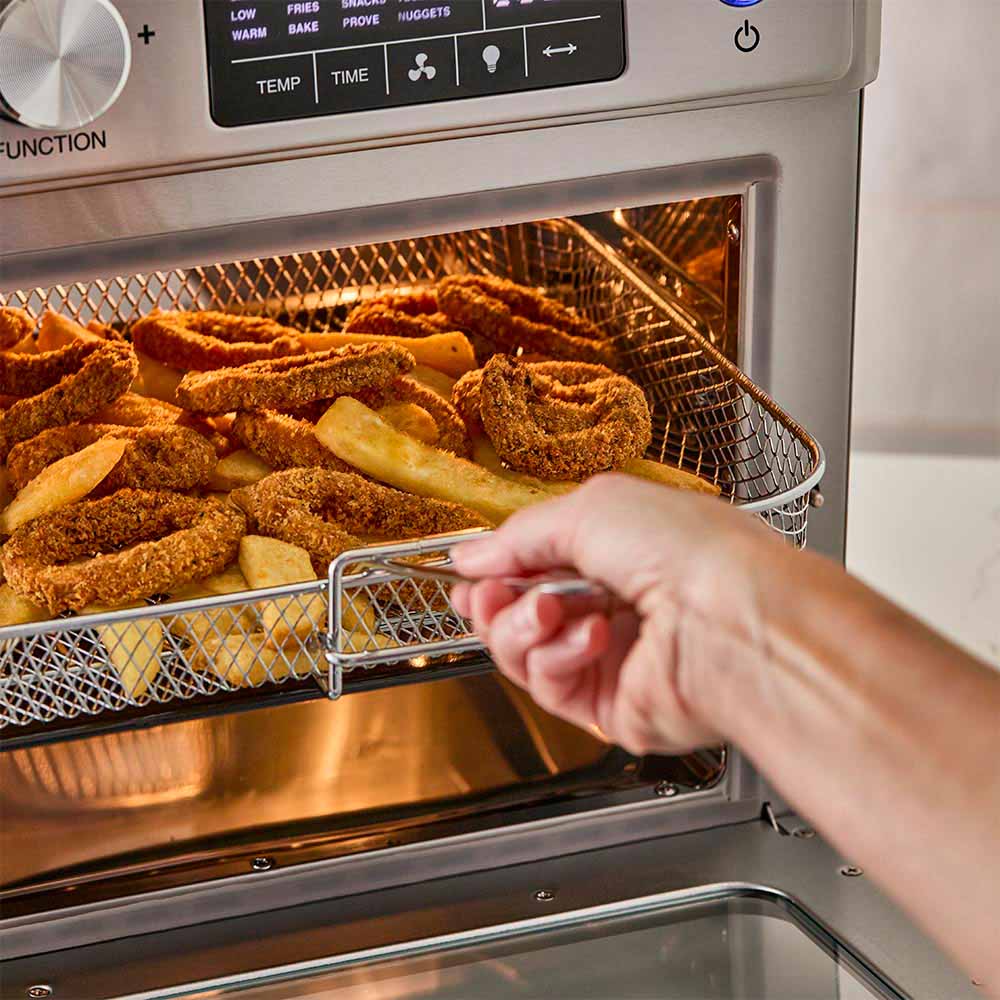 Air fryer oven with advanced features and sleek design - Baccarat the ultimate fry xl air fryer oven