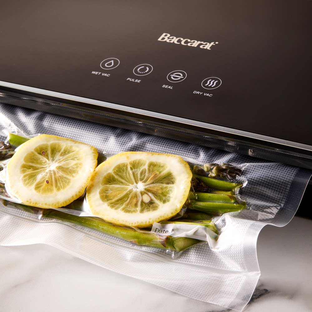 Open UV sterilizer box with white light tube and black exterior compact air fryer 5 7l - Baccarat