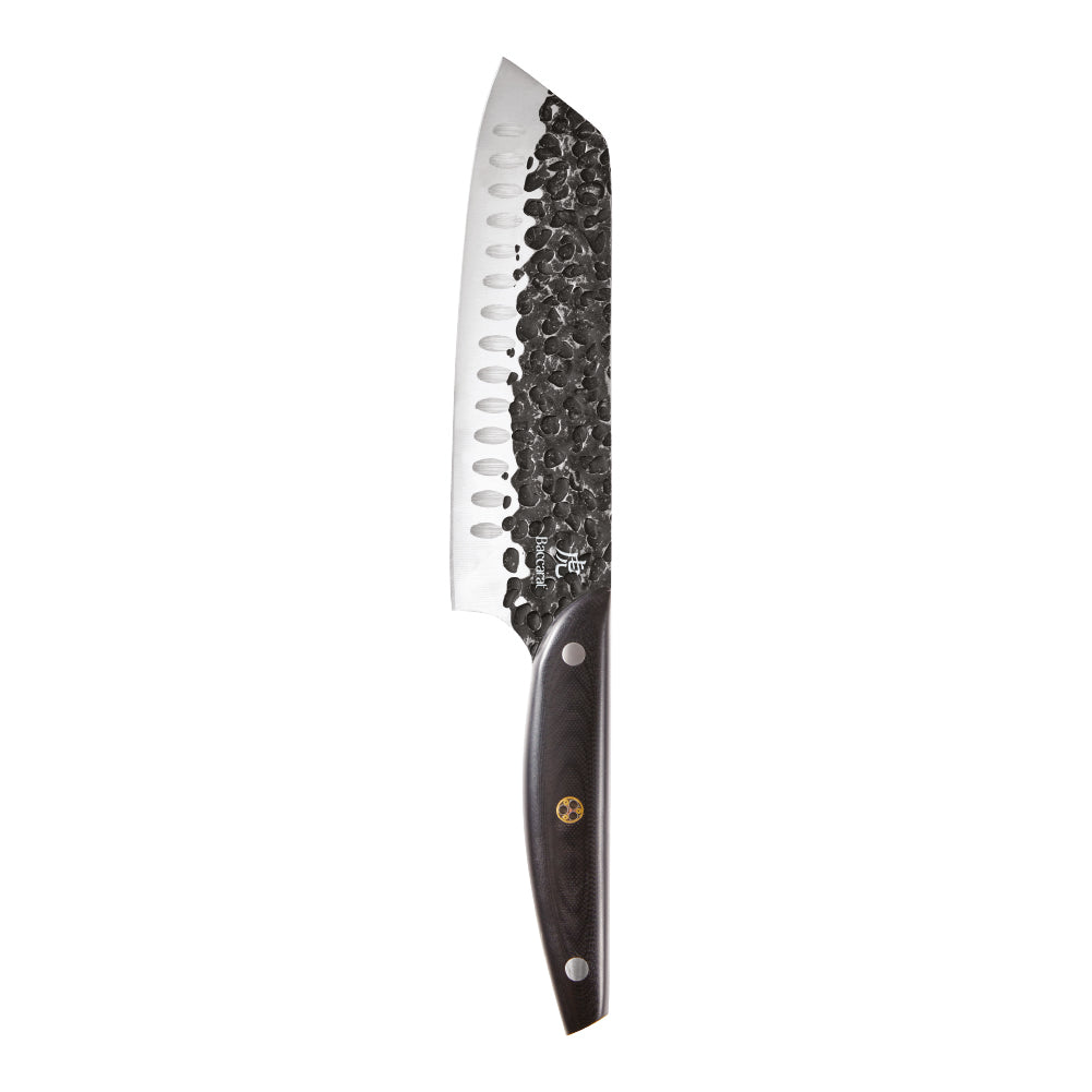 Baccarat KUROI KIBA Santoku Knife 18cm Japanese Steel at Baccarat