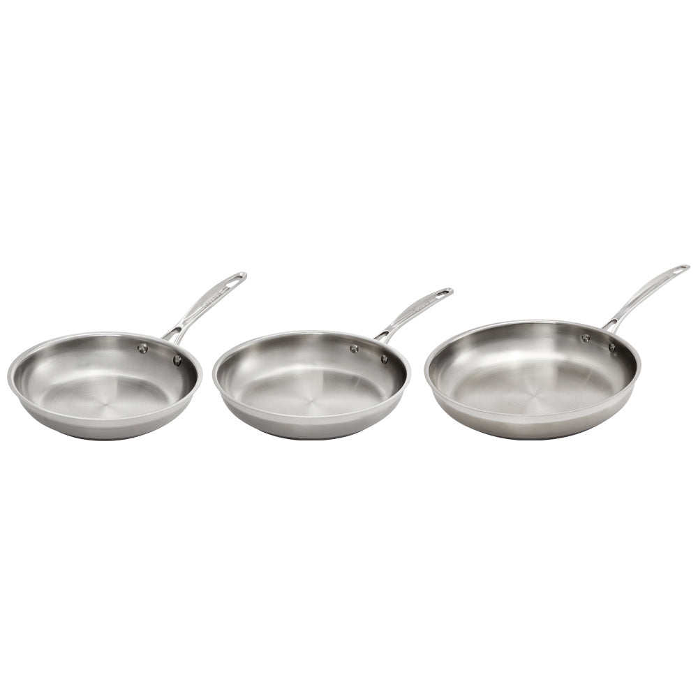 Baccarat iconiX Tri Frypan 20cm, 24cm & 28cm at Baccarat
