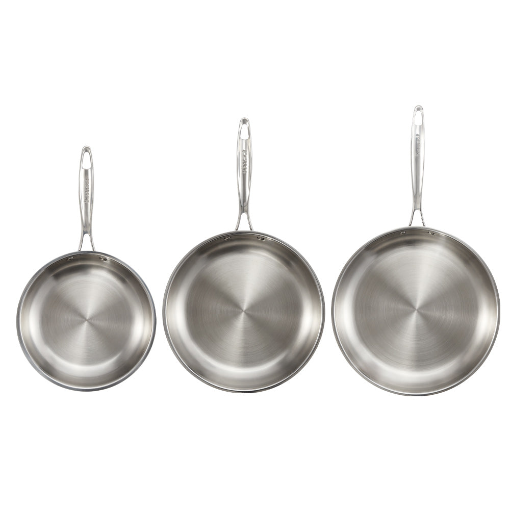 Baccarat iconiX Tri Frypan 20cm, 24cm & 28cm at Baccarat