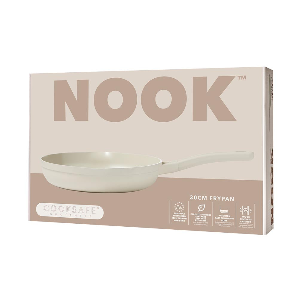 NOOK by Baccarat Frypan 30cm Cream