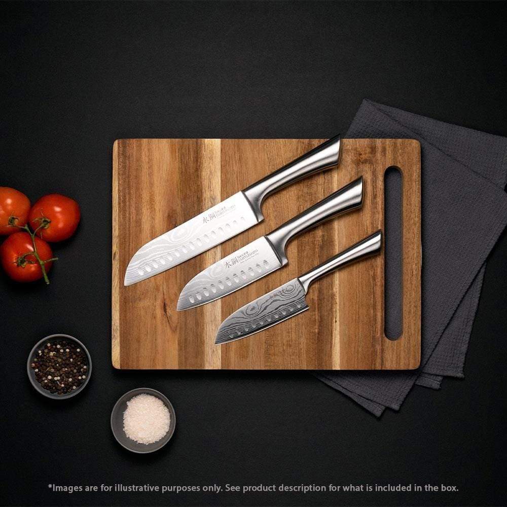 Acacia rectangle chopping board with a smooth surface and natural hue - Baccarat butchers corner