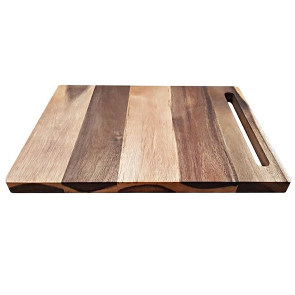 Acacia rectangle chopping board with a smooth surface and sturdy design - Baccarat Butchers Corner