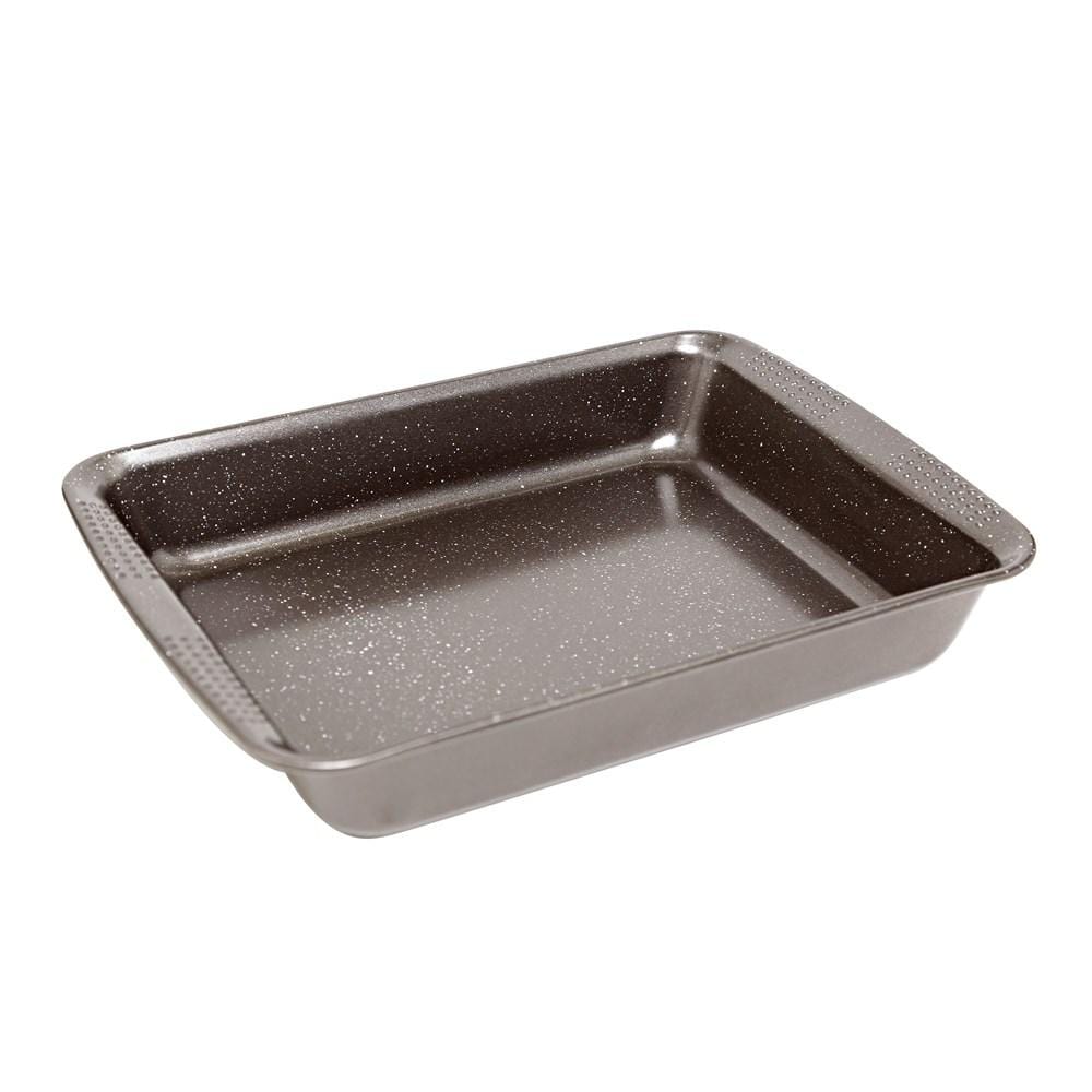 granite rectangular baking pan 30 x 24cm ideal for roasting non-stick surface - Baccarat