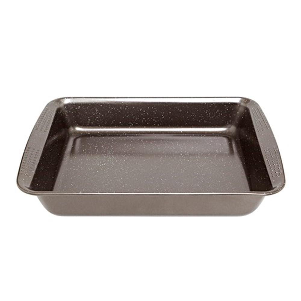 granite rectangular baking pan 30 x 24cm ideal for roasting non-stick surface - Baccarat