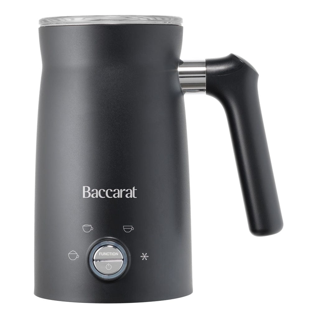 Close-up of an electric milk frother with sleek design and black handle - Baccarat the Perfect Froth