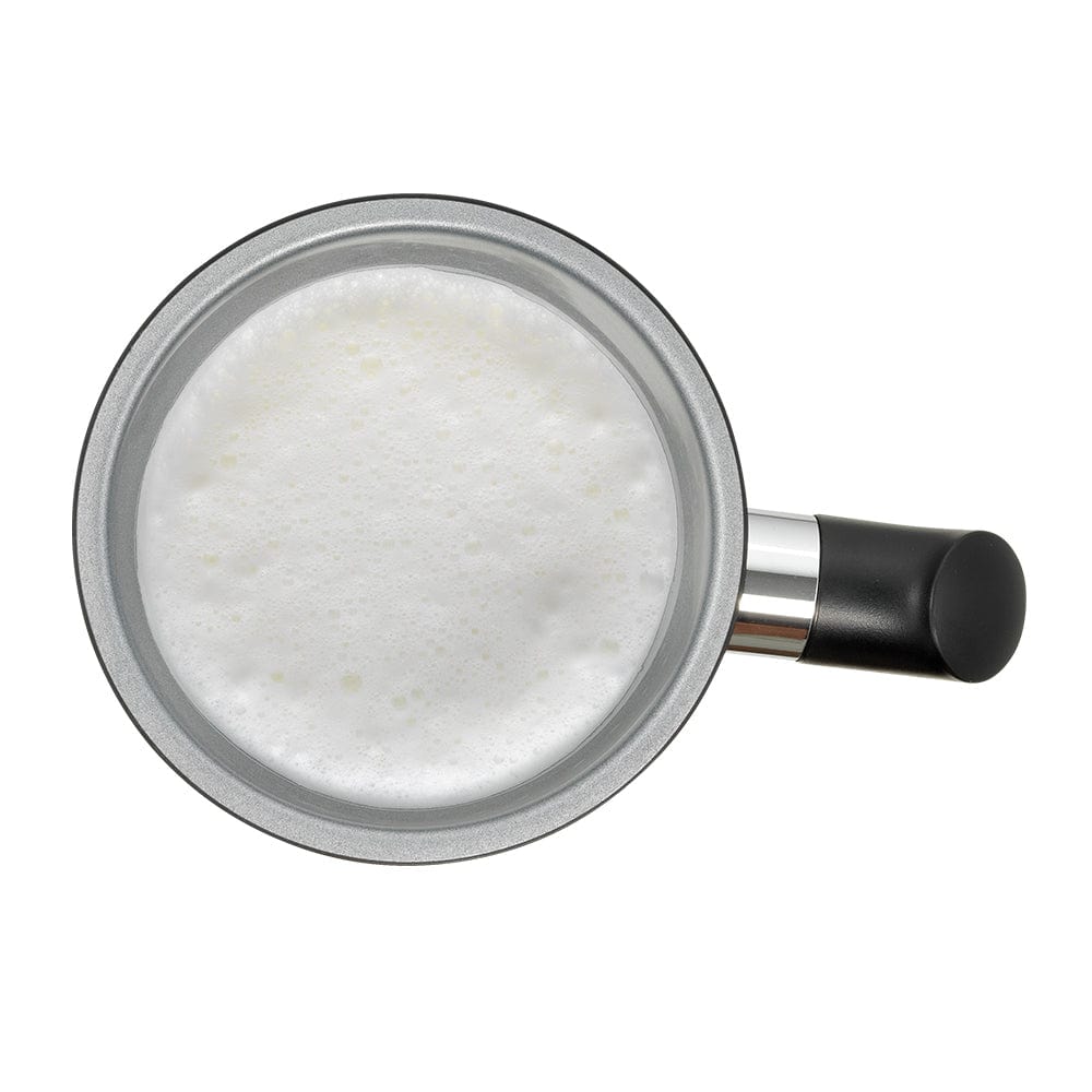 Close-up of an electric milk frother with sleek design and black handle - Baccarat the Perfect Froth