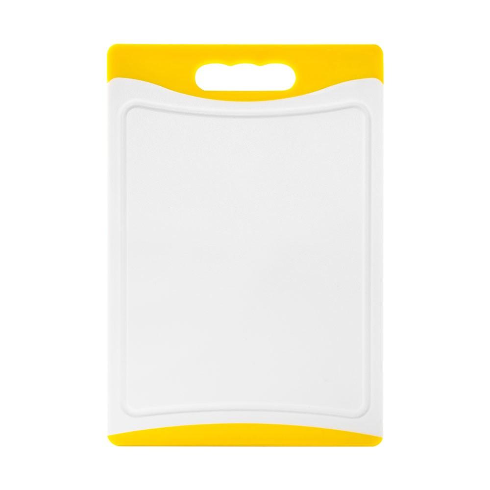 Smooth surface chopping board vibrant yellow - 29cm x 20cm chopping board - Baccarat