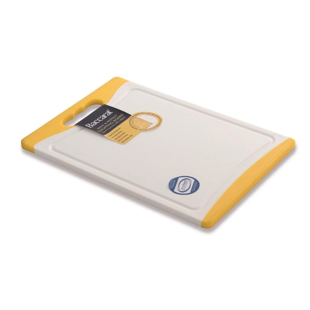 Smooth surface chopping board vibrant yellow - 29cm x 20cm chopping board - Baccarat