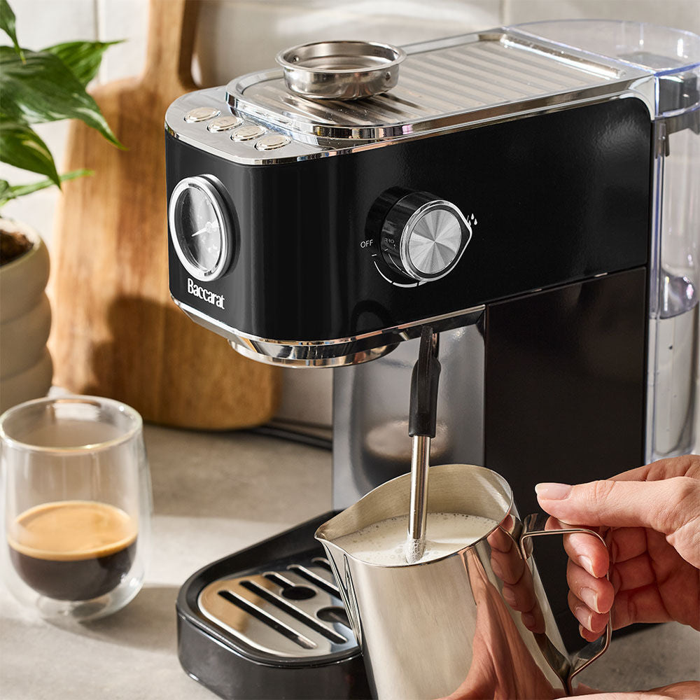 Baccarat The Espresso Pro Coffee Machine Black