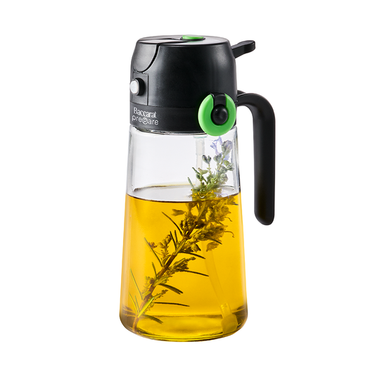 Baccarat Prepare 2 In 1 Oil Bottle Black