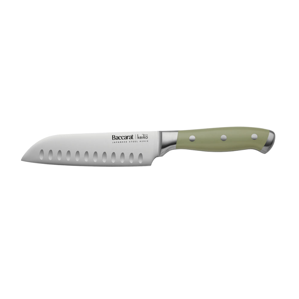 Baccarat Keiko Miro 7 Piece Knife Block Fig
