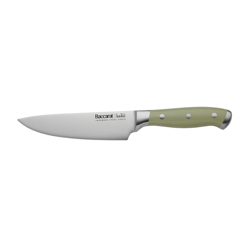 Baccarat Keiko Miro 7 Piece Knife Block Fig