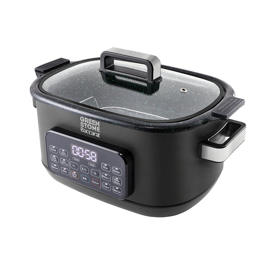 Baccarat GREEN STONE Slow Cooker 6L Black