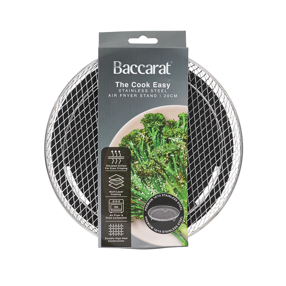 Baccarat Air Fryer Stainless Steel Round Rack