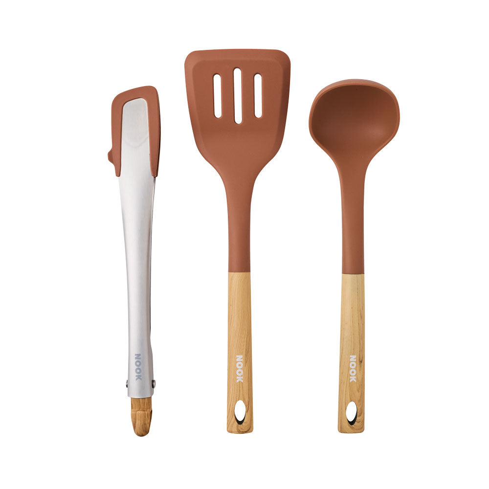 NOOK by Baccarat Tongs Terracotta
