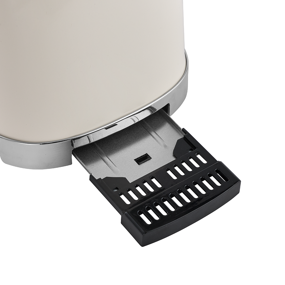 NOOK by Baccarat 2 Slice Toaster Cream