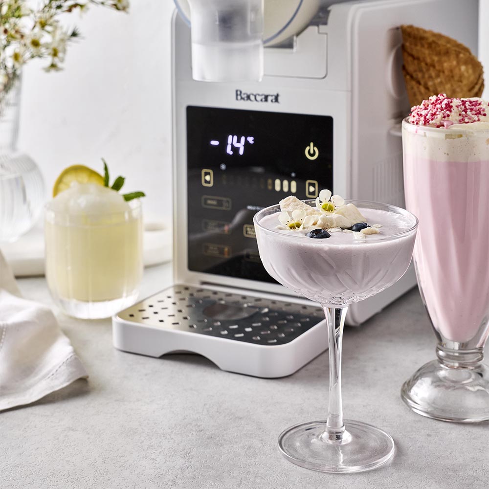 Baccarat The Swirle XXL Slushie & Ice Cream Machine White