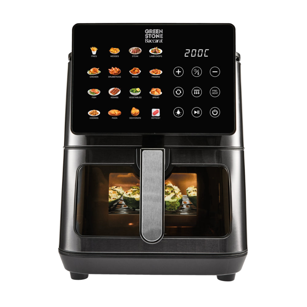 Baccarat GREEN STONE Air Fryer LED 9L Black