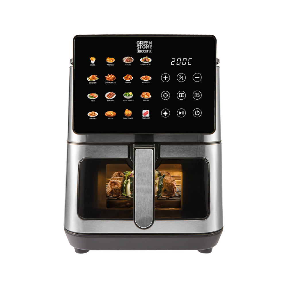 Baccarat GREEN STONE Air Fryer LED 9L Stainless Steel