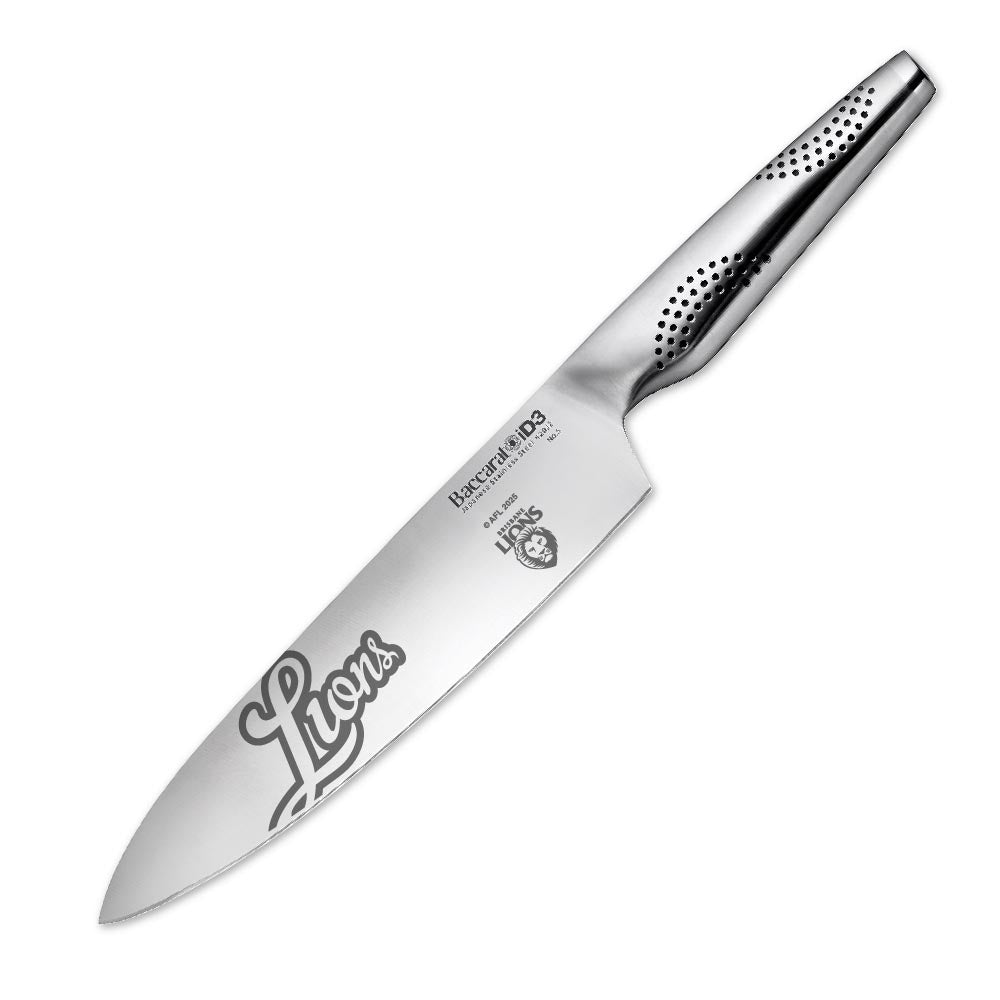 Baccarat iD3 Chefs Knife 20cm AFL Brisbane Lions at Baccarat