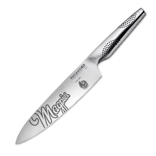 Baccarat iD3 Chefs Knife 20cm AFL Collingwood Magpies at Baccarat