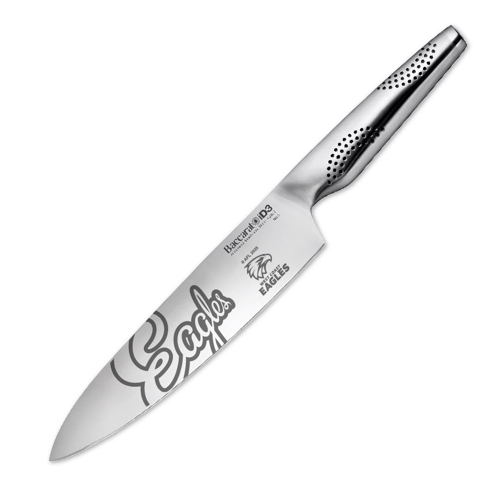 Baccarat iD3 Chefs Knife 20cm AFL West Coast Eagles at Baccarat