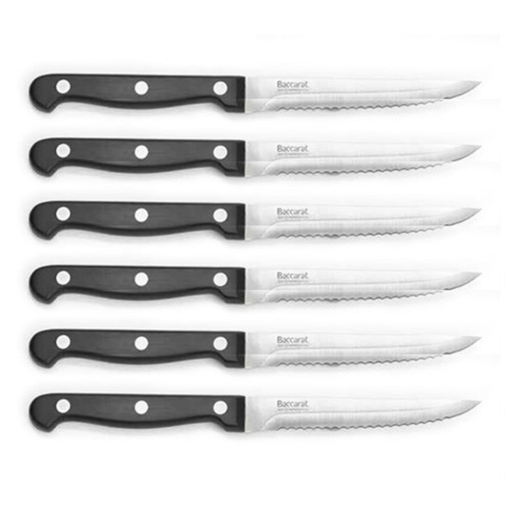 Baccarat SABRE 6 Piece Steak Knife Set