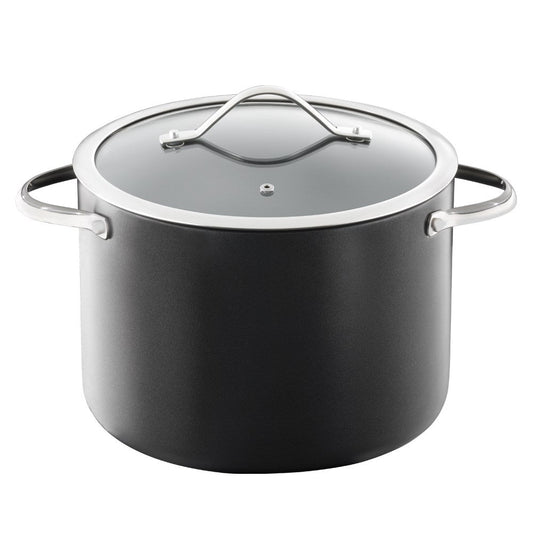 Baccarat iD3 Hard Anodised Non Stick Stockpot with Lid 24