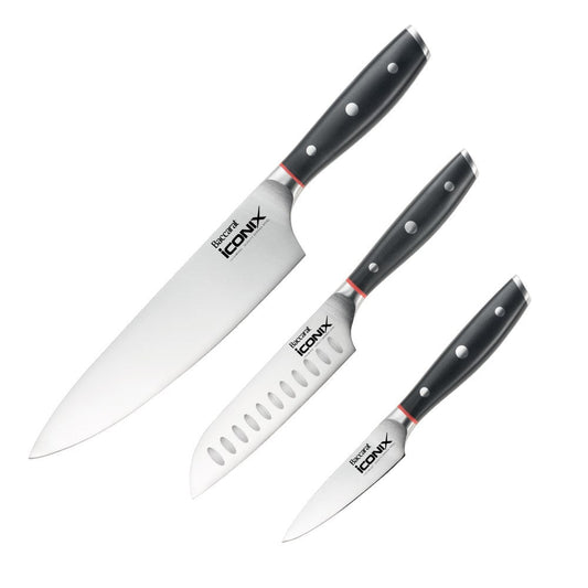 Baccarat iconiX 3 Piece Starter Knife Set