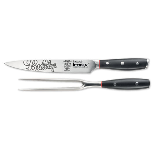 Baccarat iconiX Carving Knife Set AFL Western Bulldogs at Baccarat