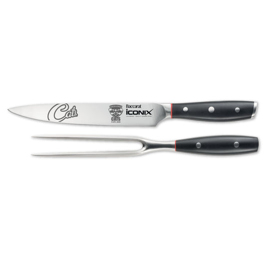 Baccarat iconiX Carving Knife Set AFL Geelong Cats at Baccarat