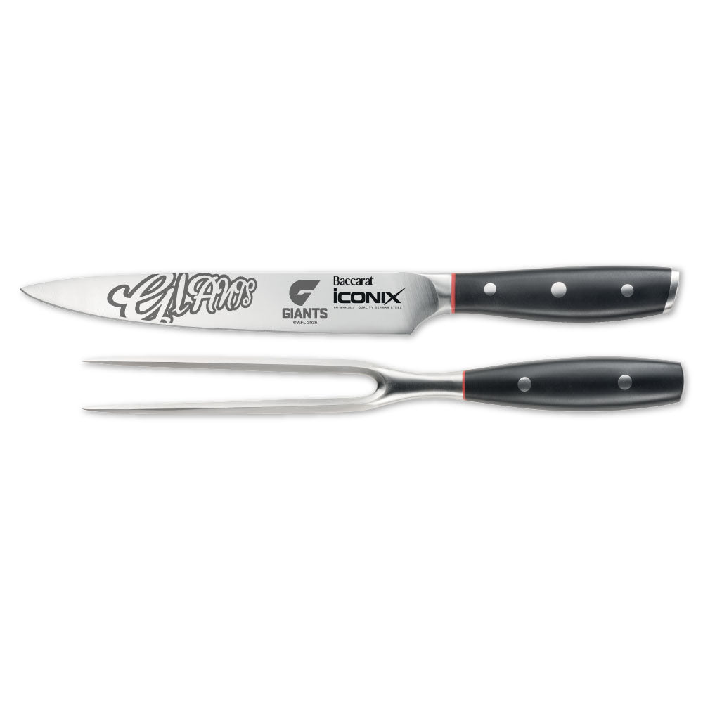 Baccarat iconiX Carving Knife Set AFL Greater Western Sydney Giants at Baccarat