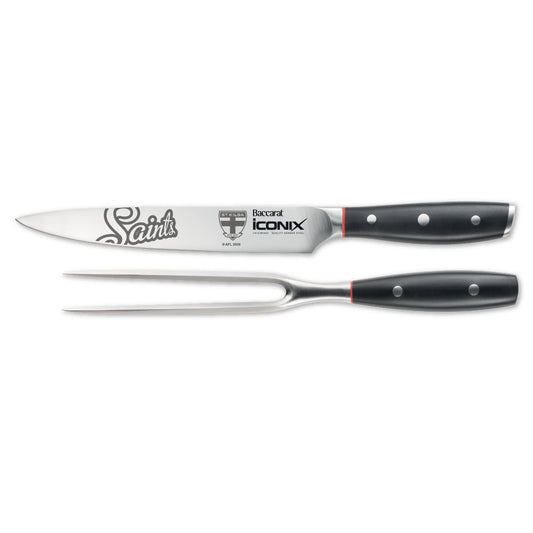 Baccarat iconiX Carving Knife Set AFL St Kilda Saints at Baccarat