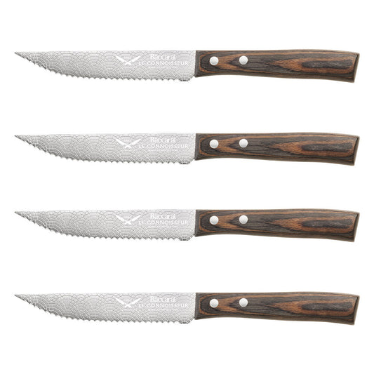 Baccarat Le Connoisseur Steak Knife 4 Piece Set