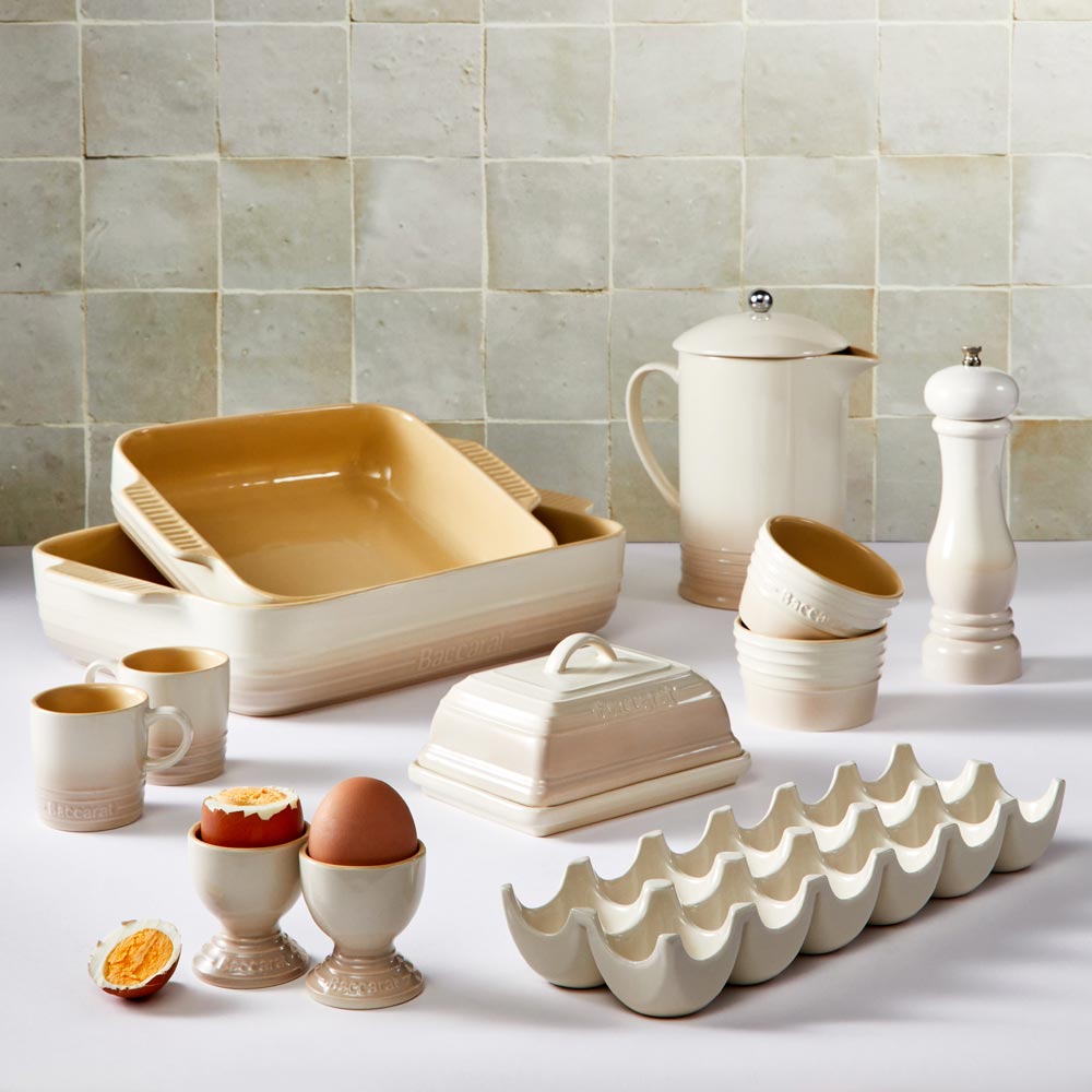 Baccarat Le Connoisseur Stoneware in Cream