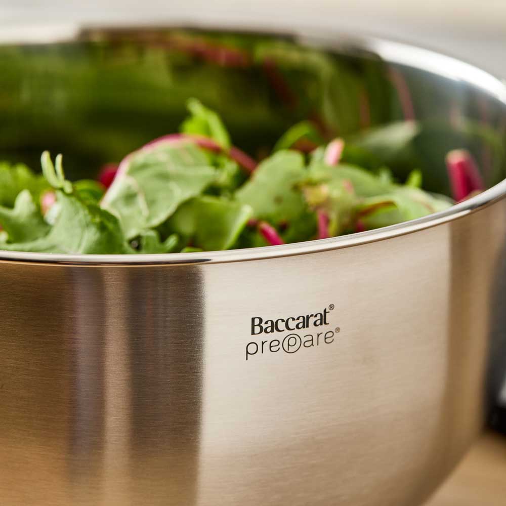 Baccarat Prepare Set of 3 Mixing Bowls with Lids at Baccarat